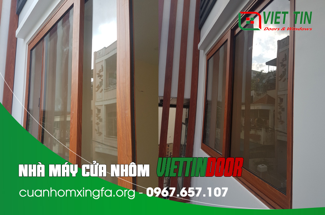 Hình ảnh công trình cửa nhôm nhà cô Lan quận Phú Nhuận